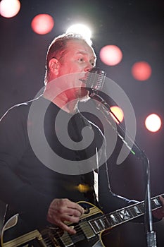 Metallica performs in Budapest