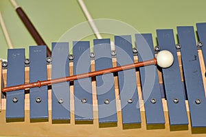 Metallophone, school instruments Orff photo