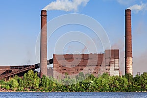 Metallurgical Works on the riverside