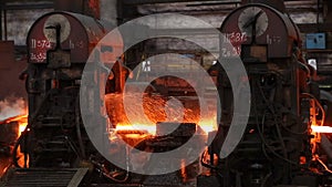 Metallurgy. Machines that move hot steel. Impressive.