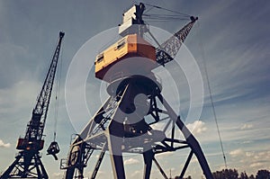 Metals recycling cranes