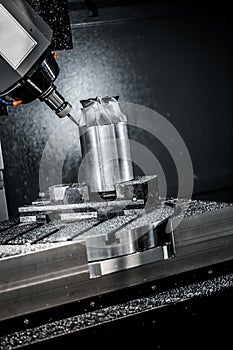 Metalworking CNC milling machine.