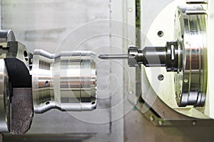 Metalworking drilling process
