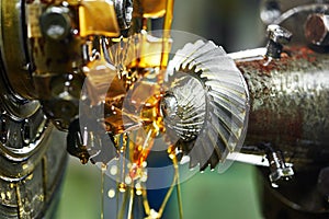 Metalworking: gearwheel machining photo