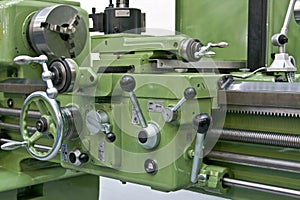 Metalworking industry  new lathe machine