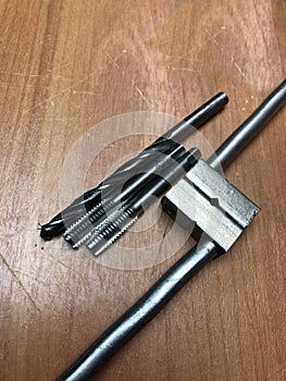 metalworking tools tap, drill wrench