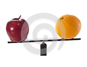 Metaphor compare apples to oranges light (others)