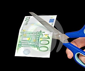 Metaphor of fund crash