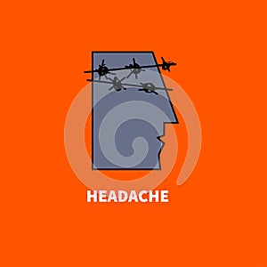 Metaphor of headache