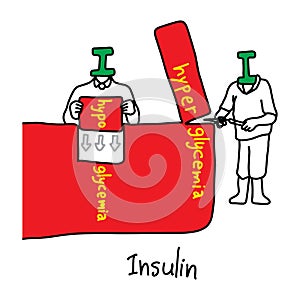 Metaphor main function of insulin is to control glucose levels i