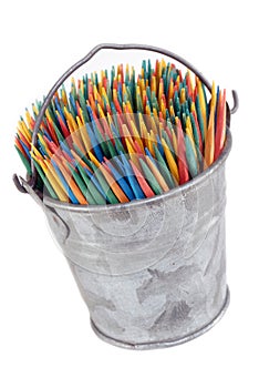 Metaphor take your pick multiple color toothpicks