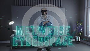 Metaverse Cyberspace concept