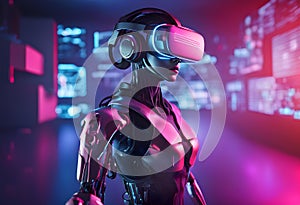 metaverse vr world simulation gaming cyberpunk