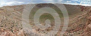 Meteor Crater, also known as Barringer Crater is a meteorite impact crater photo