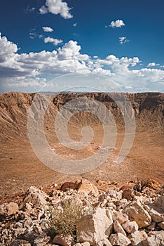 Meteor Crater, Barringer Crater, Arizona USA Immense, Well Preserved Impact Site photo