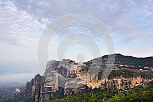 Meteora landscape. Greece