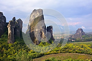 Meteora landscape, Greece