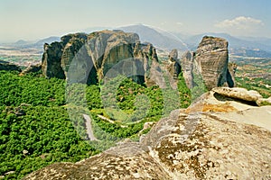 Meteora Monasteries in Greece