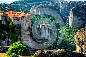 Meteora Monasteries in Greece