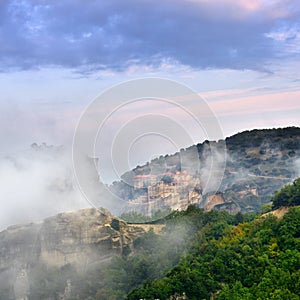 Meteora monasteries. Greece