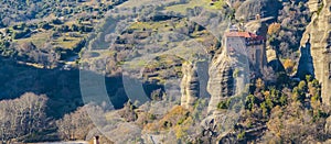 Meteora Monasteries, Tesalia, Greece photo
