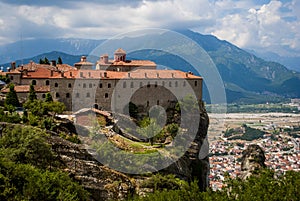 Meteora Monasteries in Trikala, Greece