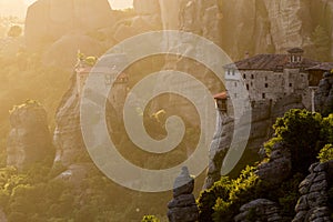 Meteora monastery landmark Greece