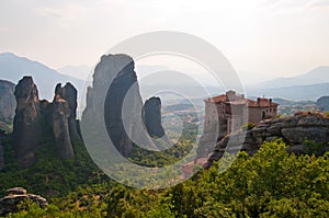 Meteora and The Monastery of Rousanou