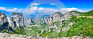 Meteora, Thessaly in Greece