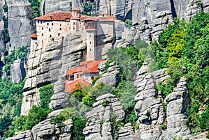 Meteora, Thessaly in Greece