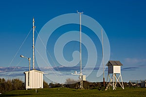 meteorologic station, Lista, Norway photo