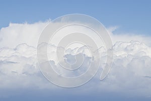 Meteorology formation cumulus clouds.