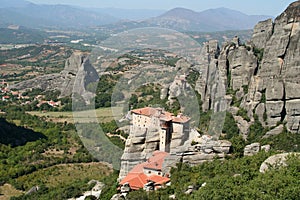 Meteors monasteries in Greece