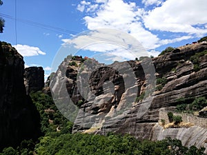 Meteors monasteries in Greece