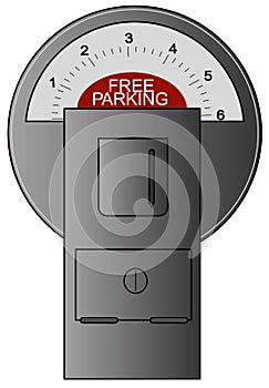 meter with free parking