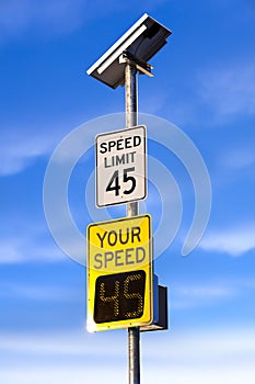 Metered speed matching speed limit