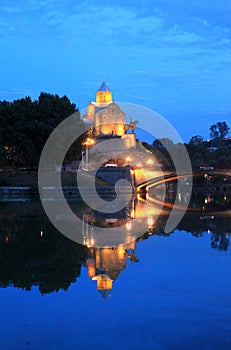 Metexi Church in the evening