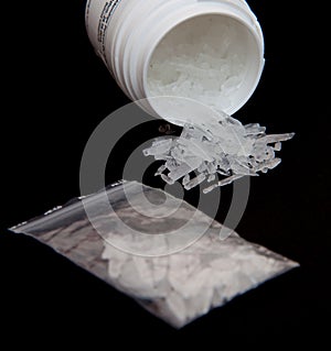 Methamphetamine or crystal meth