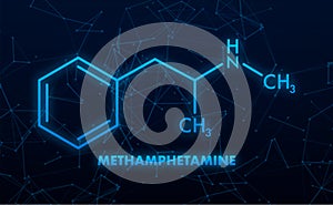 Methamphetamine formula, great design for any purposes