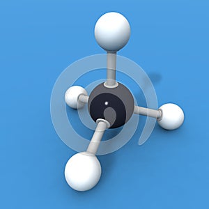 Methane molecule