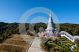 Methanidonnoppha stupa in Inthanon national park