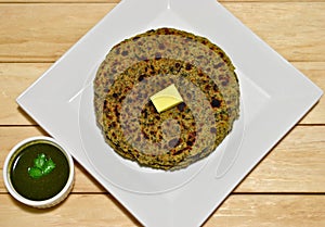 Methi Paratha photo