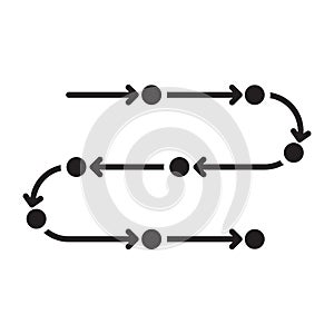 Methodology icon, vector illustration