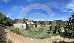 Metohi of Xiropotamou Monastery near Sarti, Greece