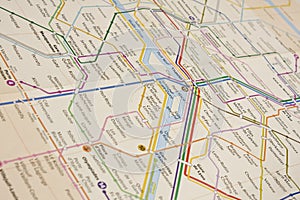 Metro map