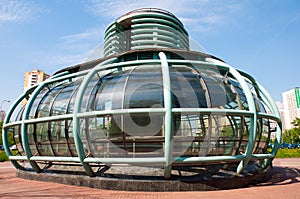 Metro station Slavynsky bulvar in Moscow