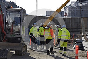 METRO TRAIN CONSTRUCTION WORKERS