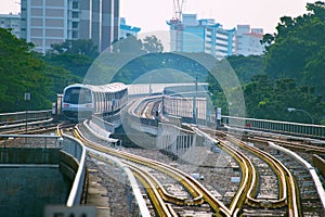 Metro train Singapore