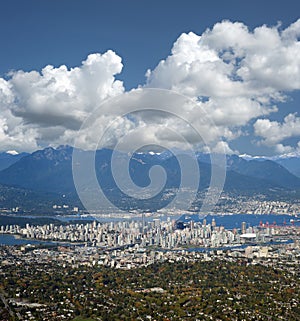Metro Vancouver with Coast Mountains
