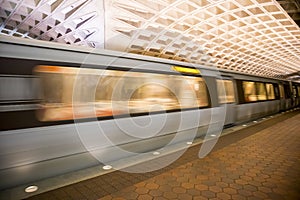 Metro view in Washington DC